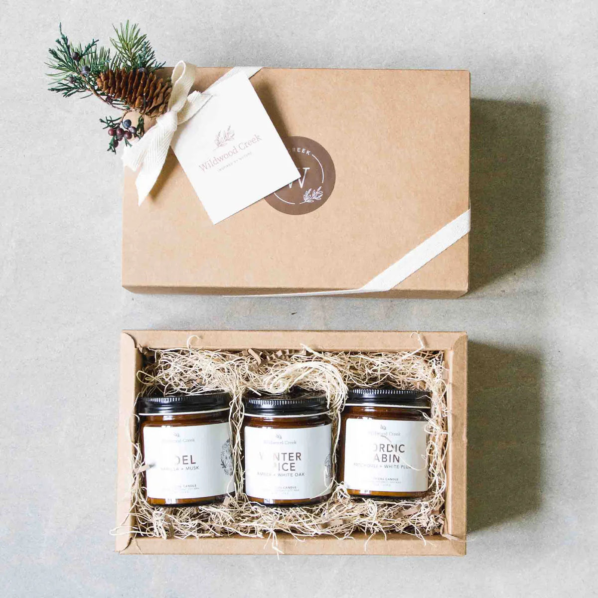 Winter Candle Discovery Gift Box Collection- Coconut Soy