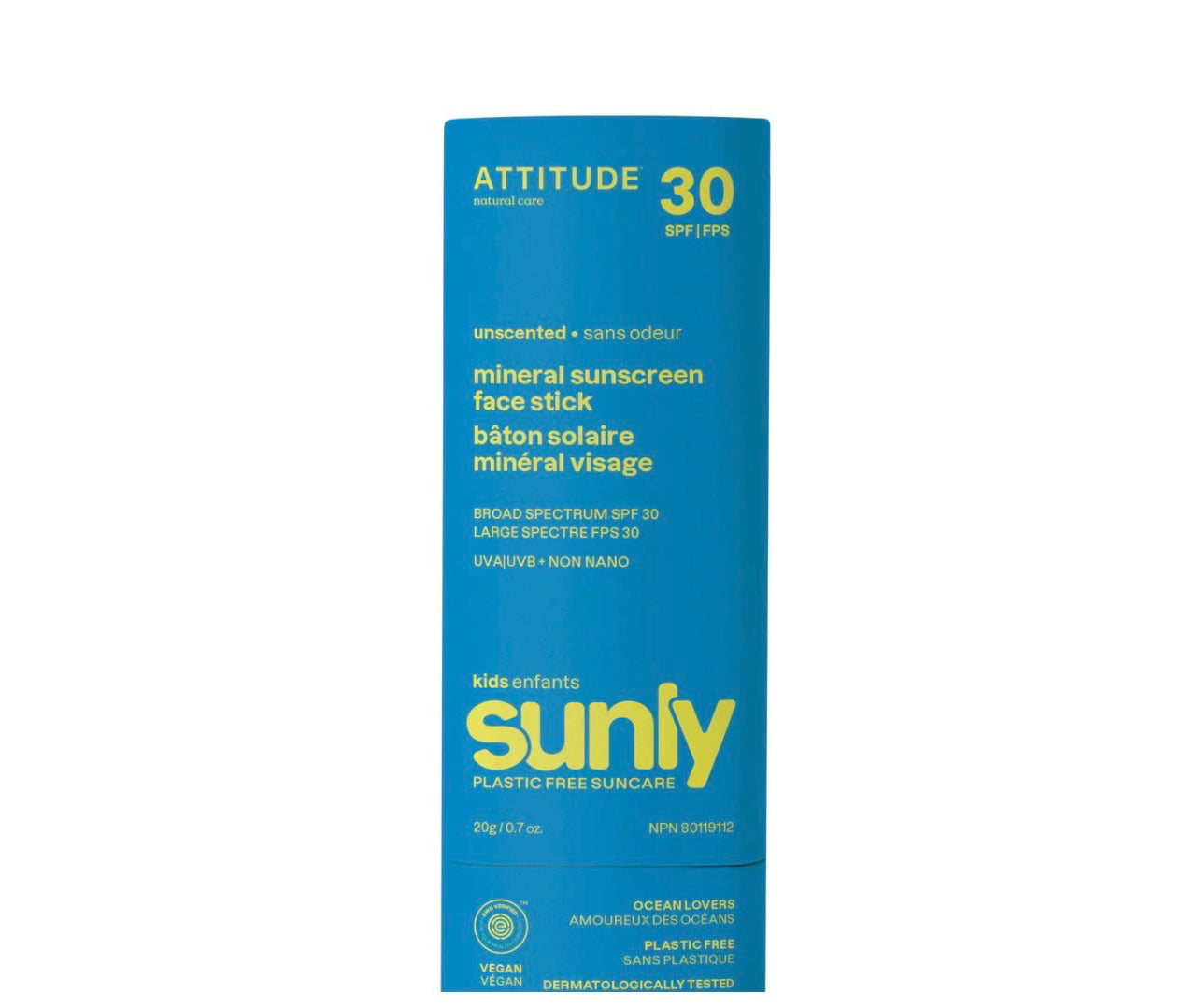 Sunly Mineral Sunscreen Face Stick Kids 30 SPF