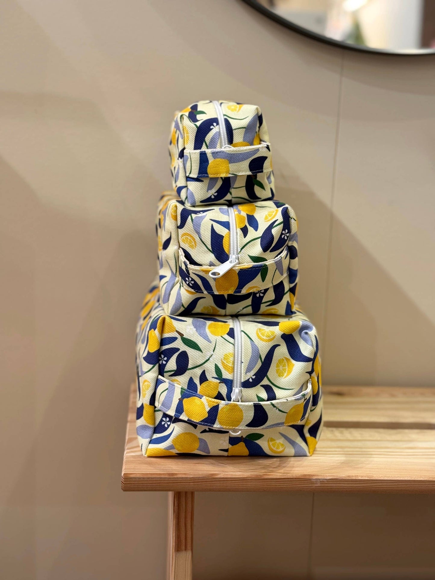 Makeup Bag- Lemons