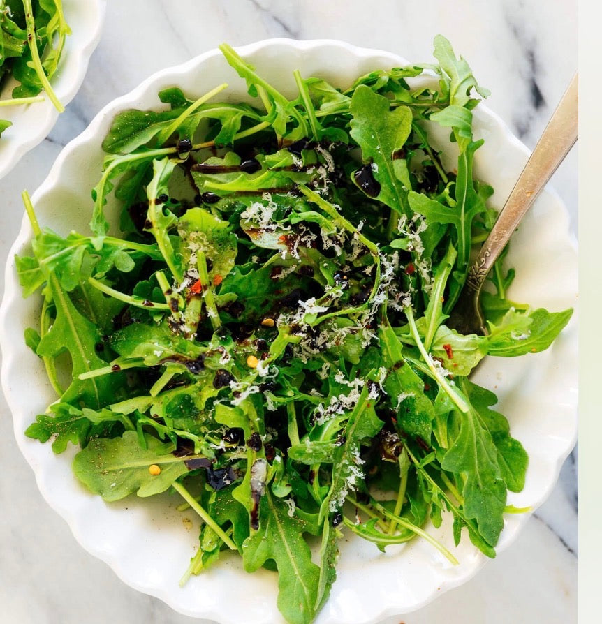 Chicken Pot Pie + Arugula Salad