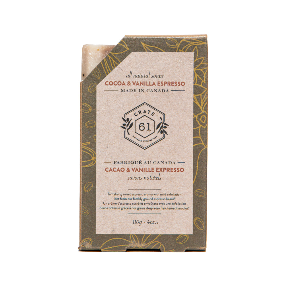 Cocoa & Vanilla Espresso Soap