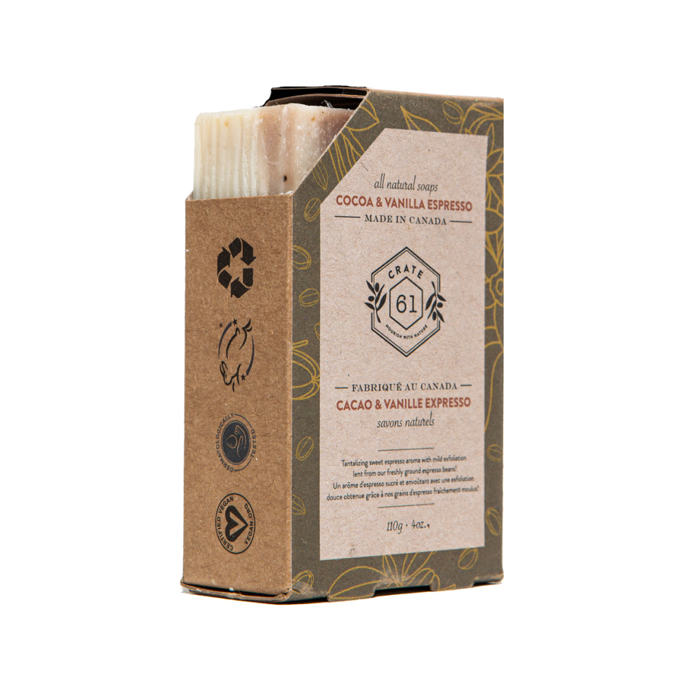 Cocoa & Vanilla Espresso Soap