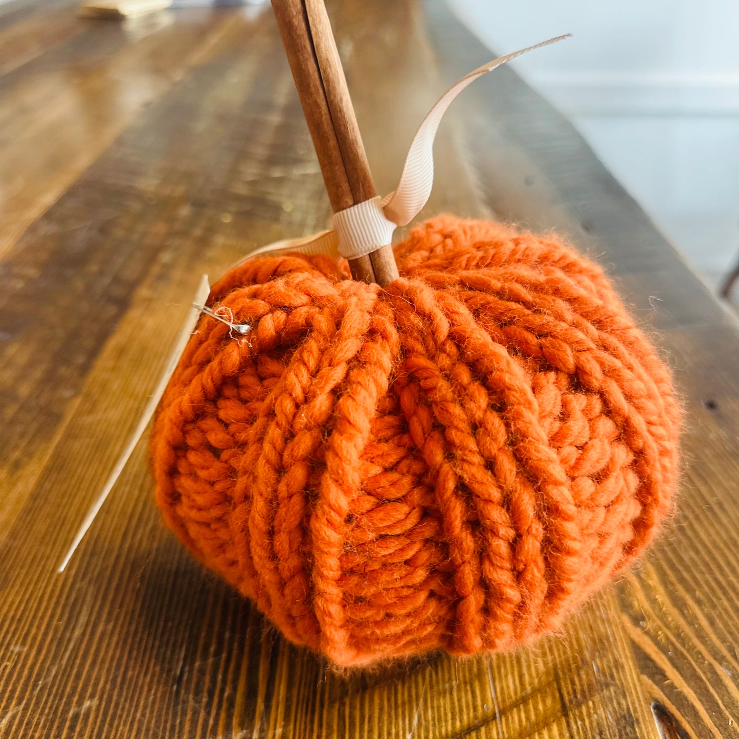 Knitted Pumpkins