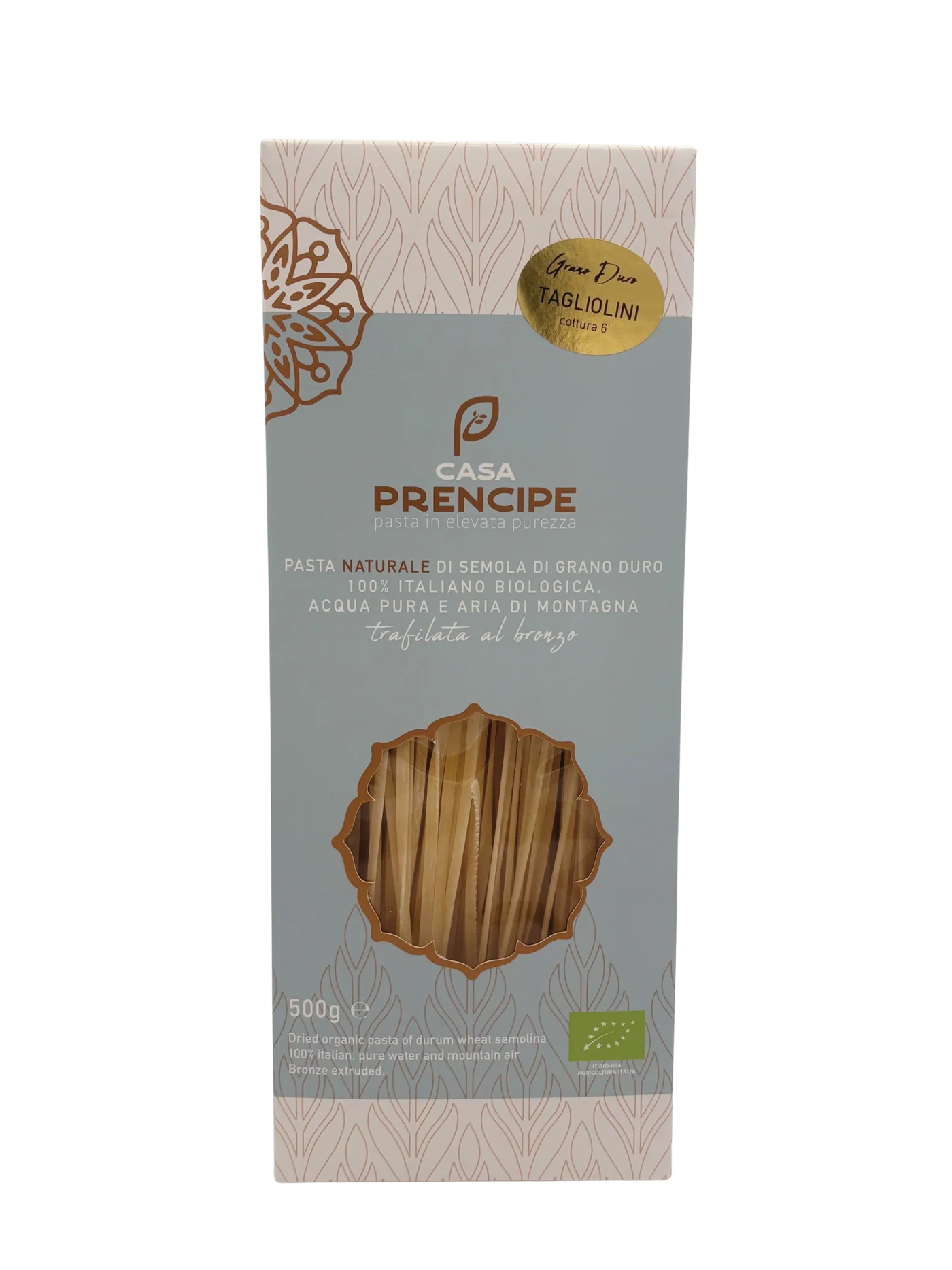 TAGLIOLINI, DURUM WHEAT PASTA ORG.
