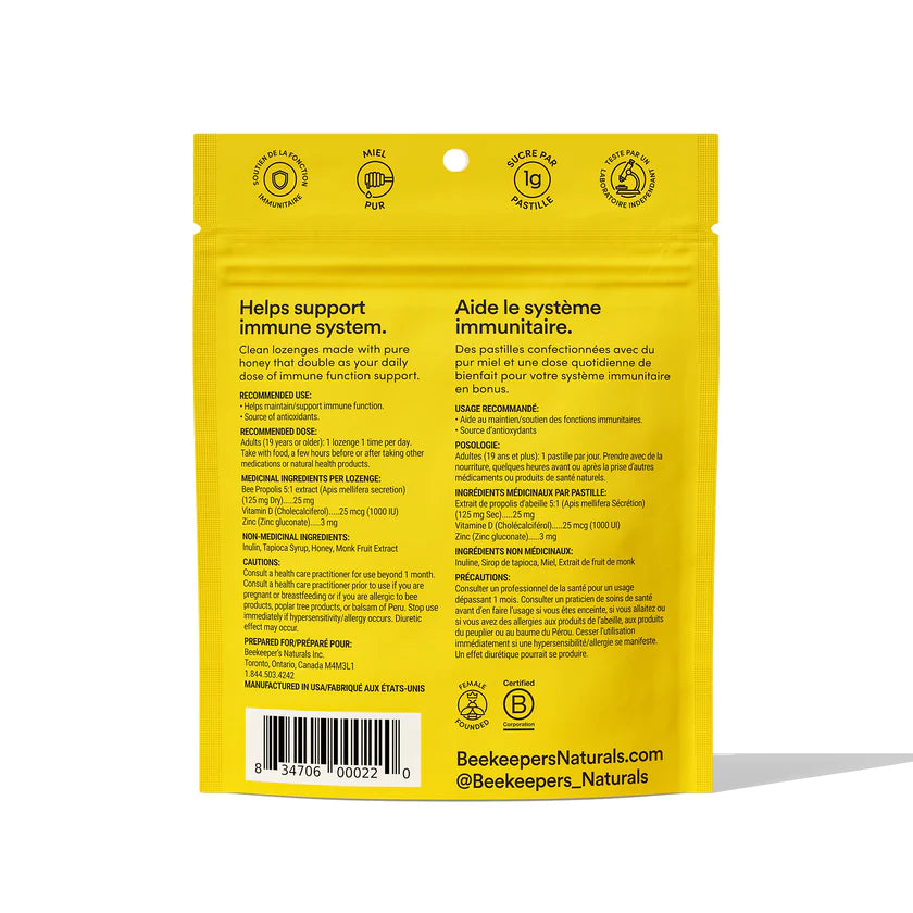 HONEY PROPOLIS LOZENGES