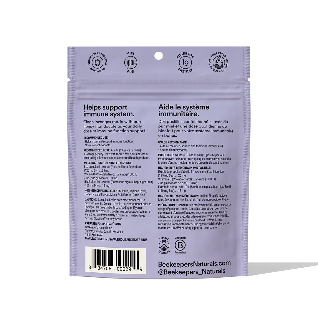 ELDERBERRY PROPOLIS LOZENGES