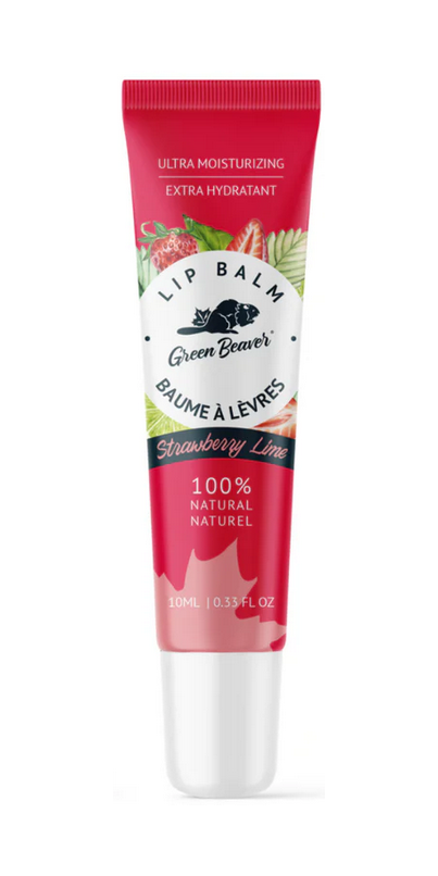 Strawberry-Lime Lip balm - ultra moisturizing