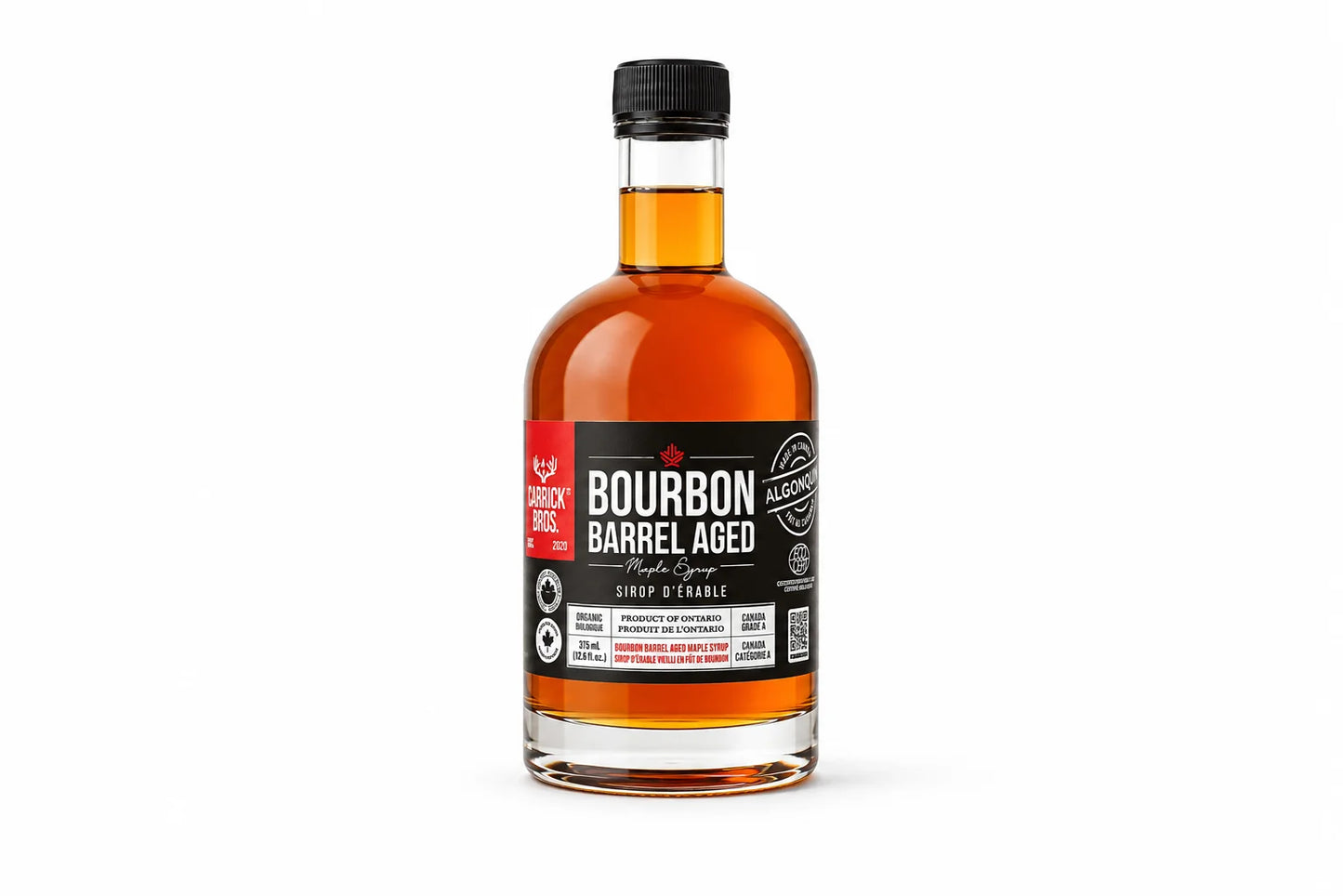 ORGANIC MAPLE SYRUP - Bourbon Barrel Aged