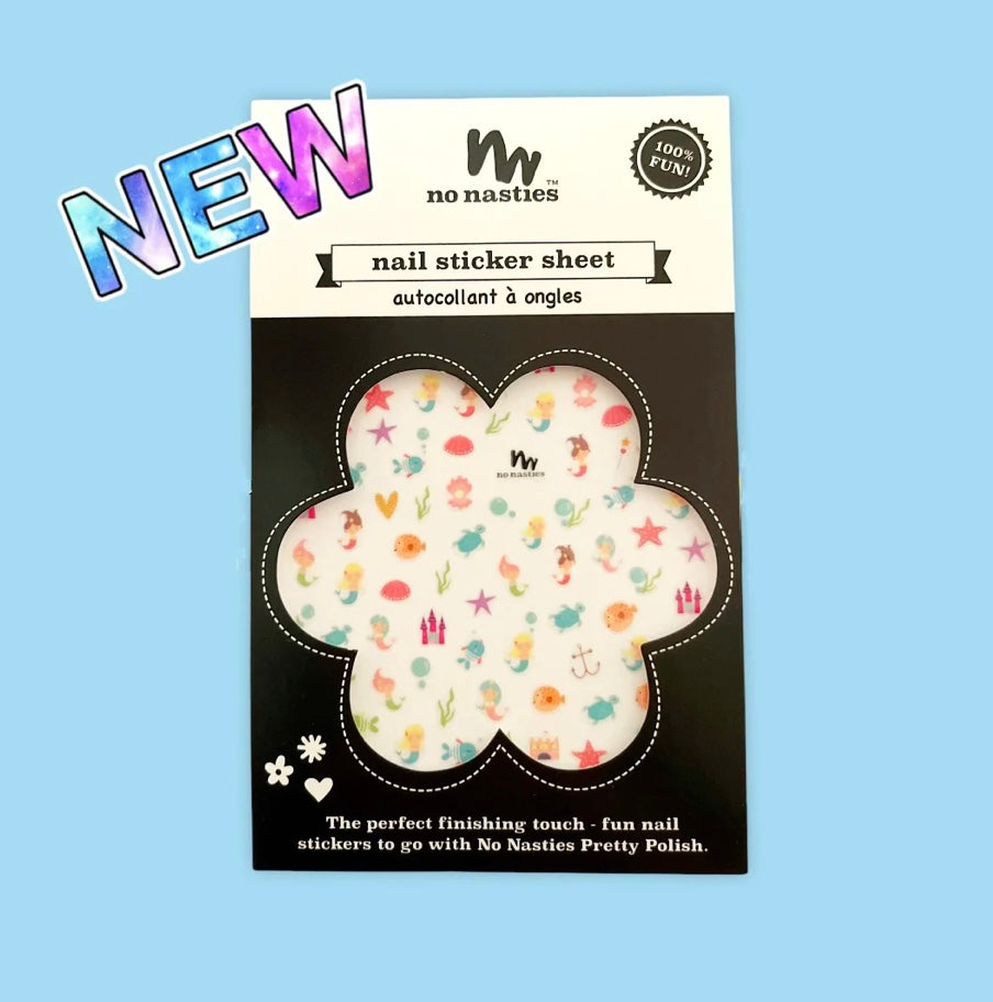 Fun Nail Stickers | Little Mermaids
