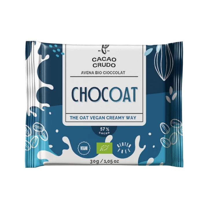 57% CACAO RAW DARK CHOCOLATE WITH OAT MILK