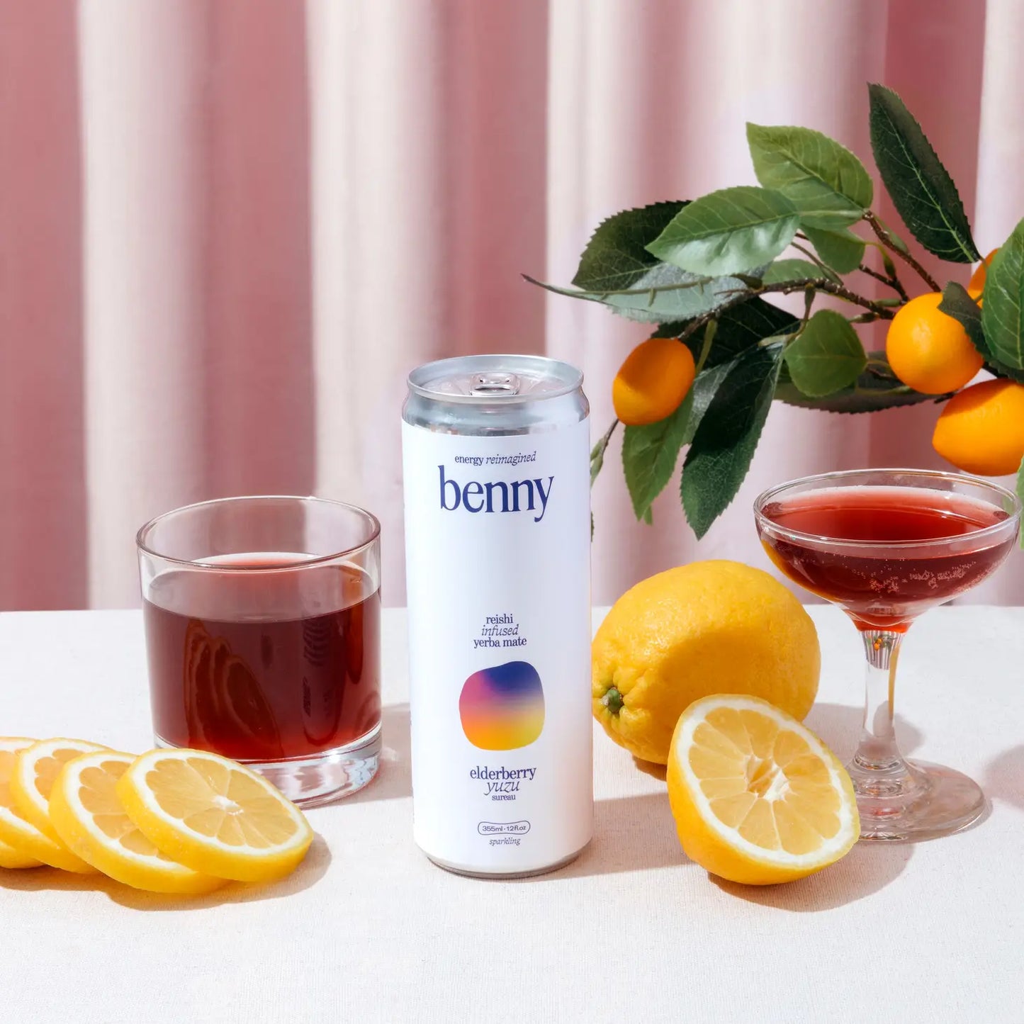 Elderberry Yuzu + Reishi Soft Energy Drink