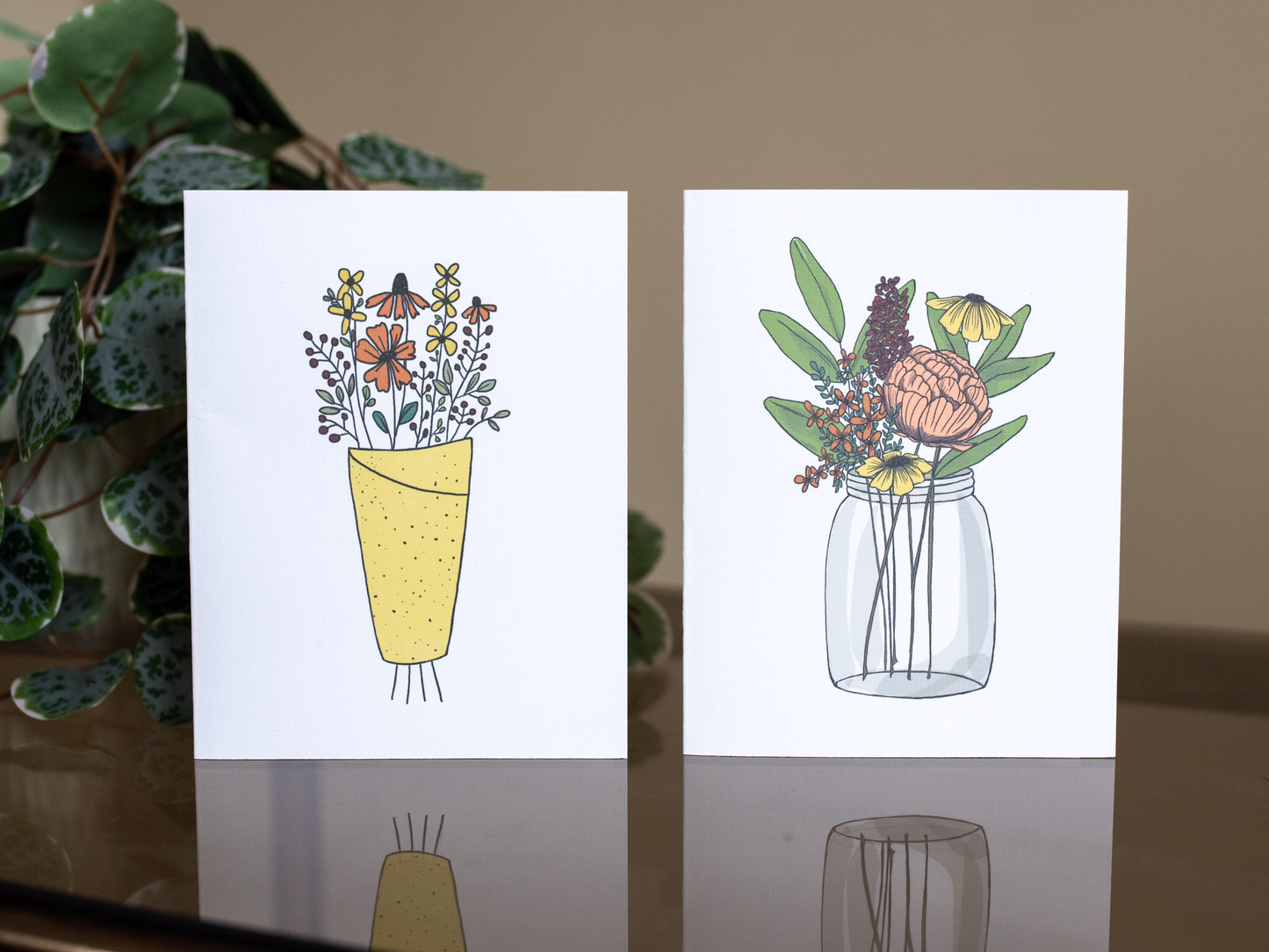 Hand Drawn Cards- prints