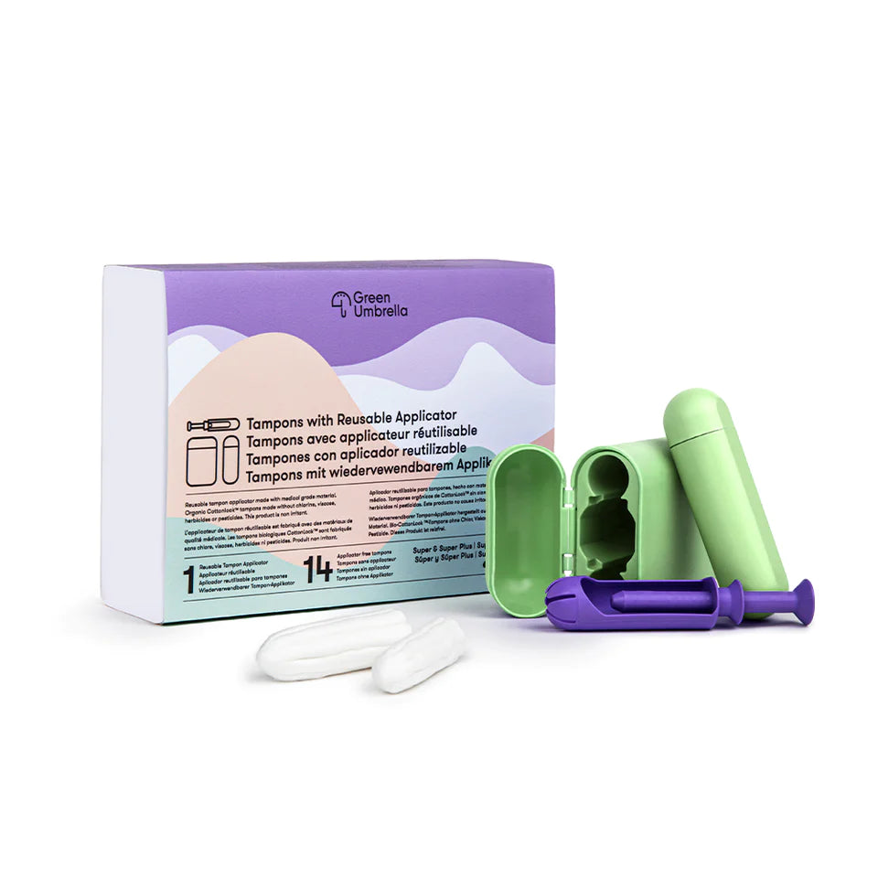 Tampons with Reusable Tampon Applicator