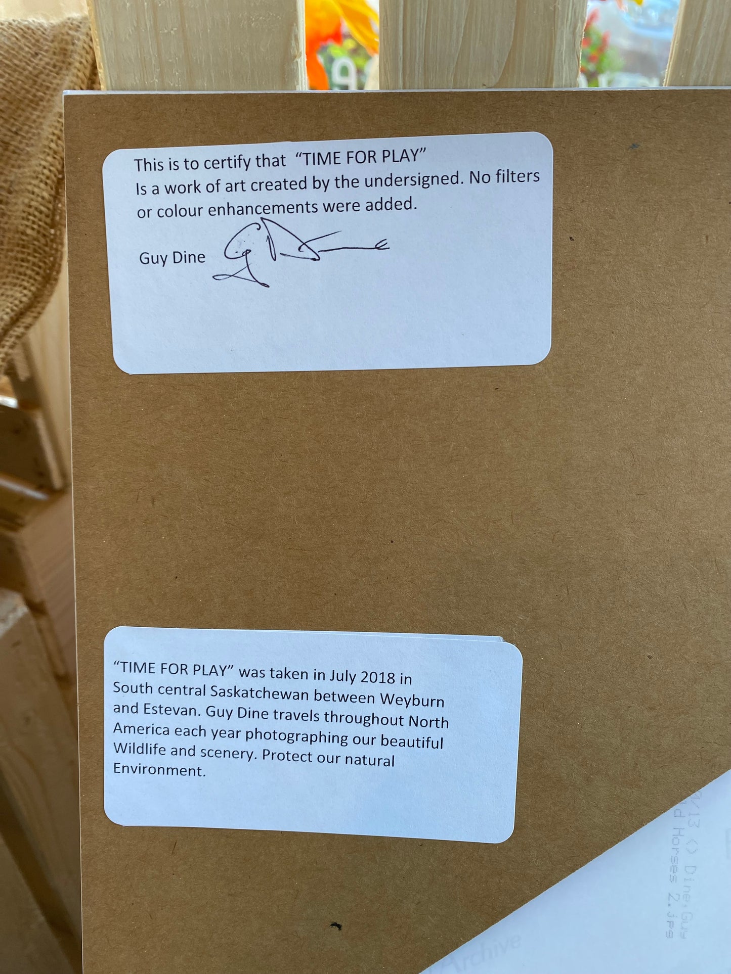 Time For Play - 14” x 11”