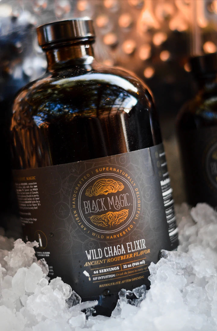Chaga Mushroom Rootbeer Elixir - Wild Harvested