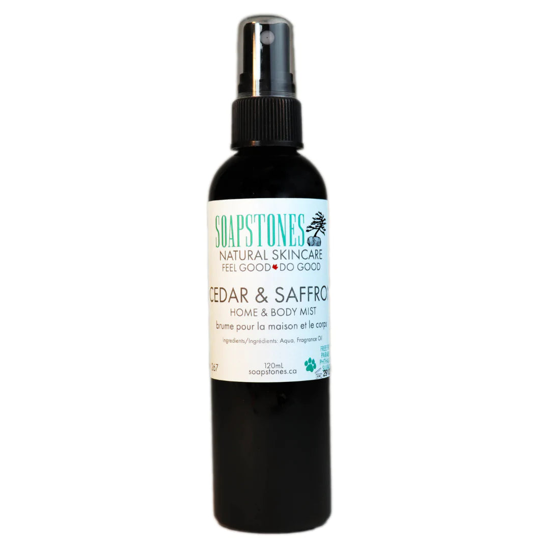 Cedar & Saffron Home and Body Mist