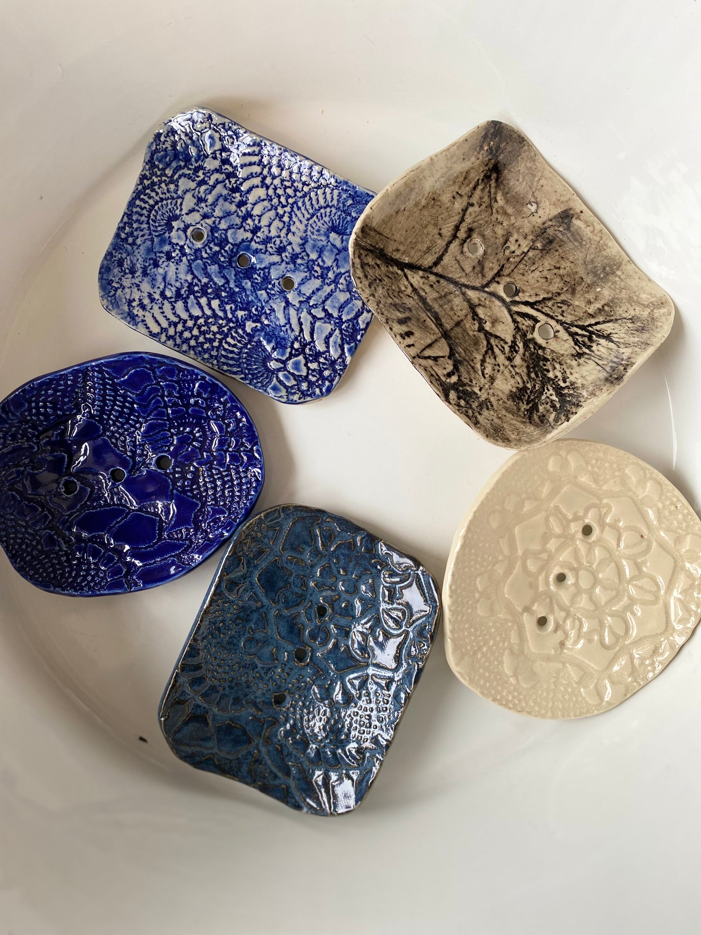 Clay Soap Dish - Flat