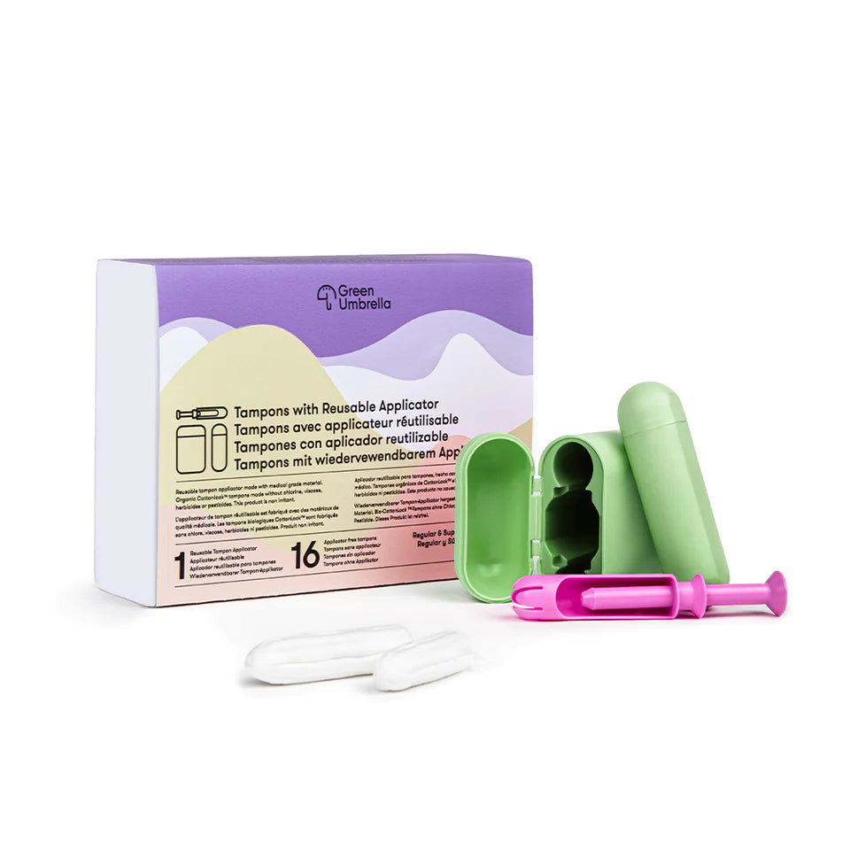 Tampons with Reusable Tampon Applicator