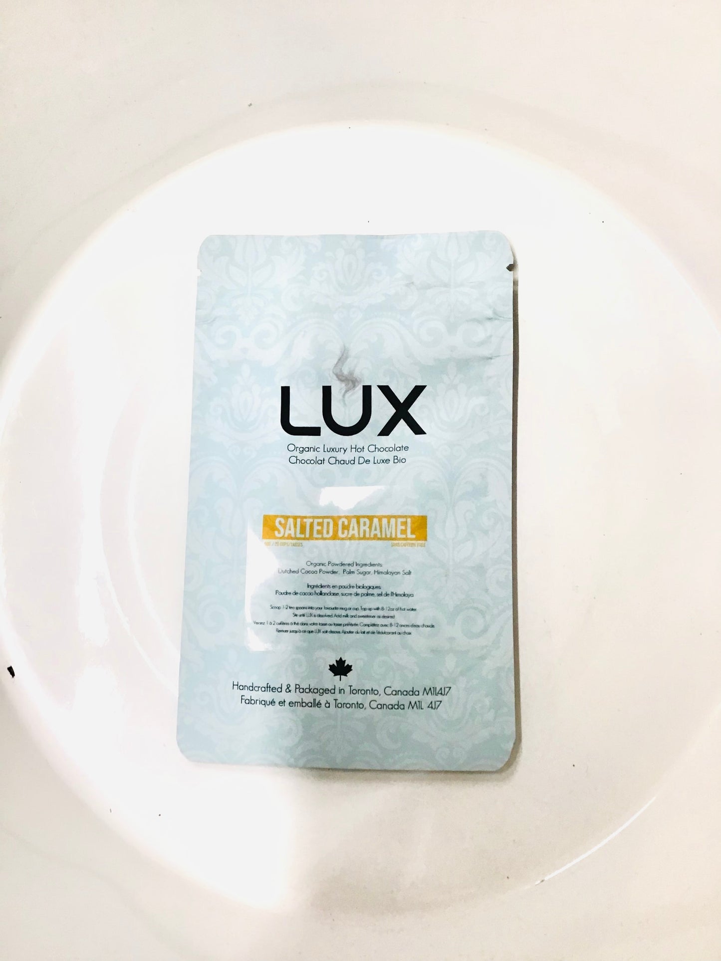 Organic Luxury Salted Caramel Hot Chocolate