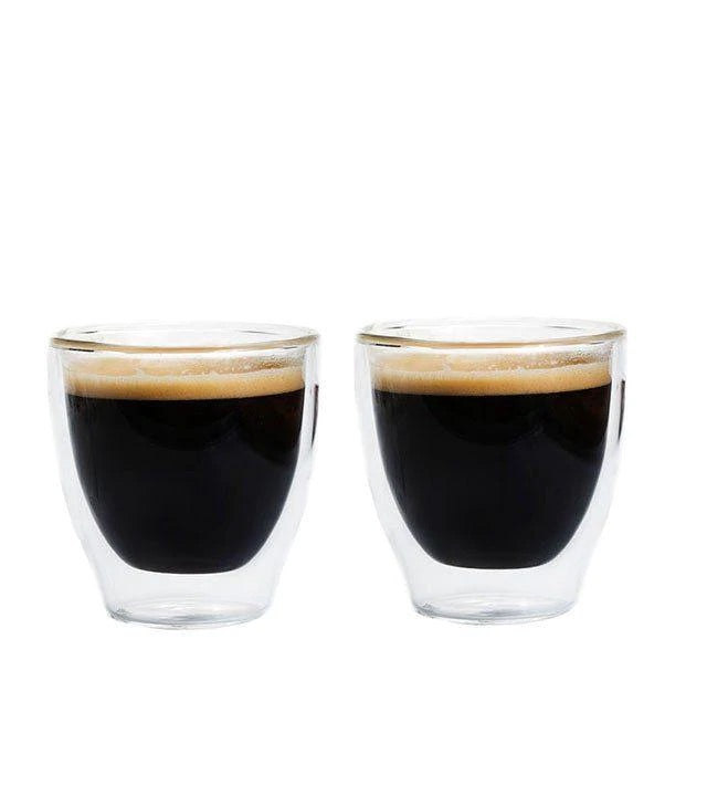 TURINO Double Walled Espresso Glasses – Café Céleste