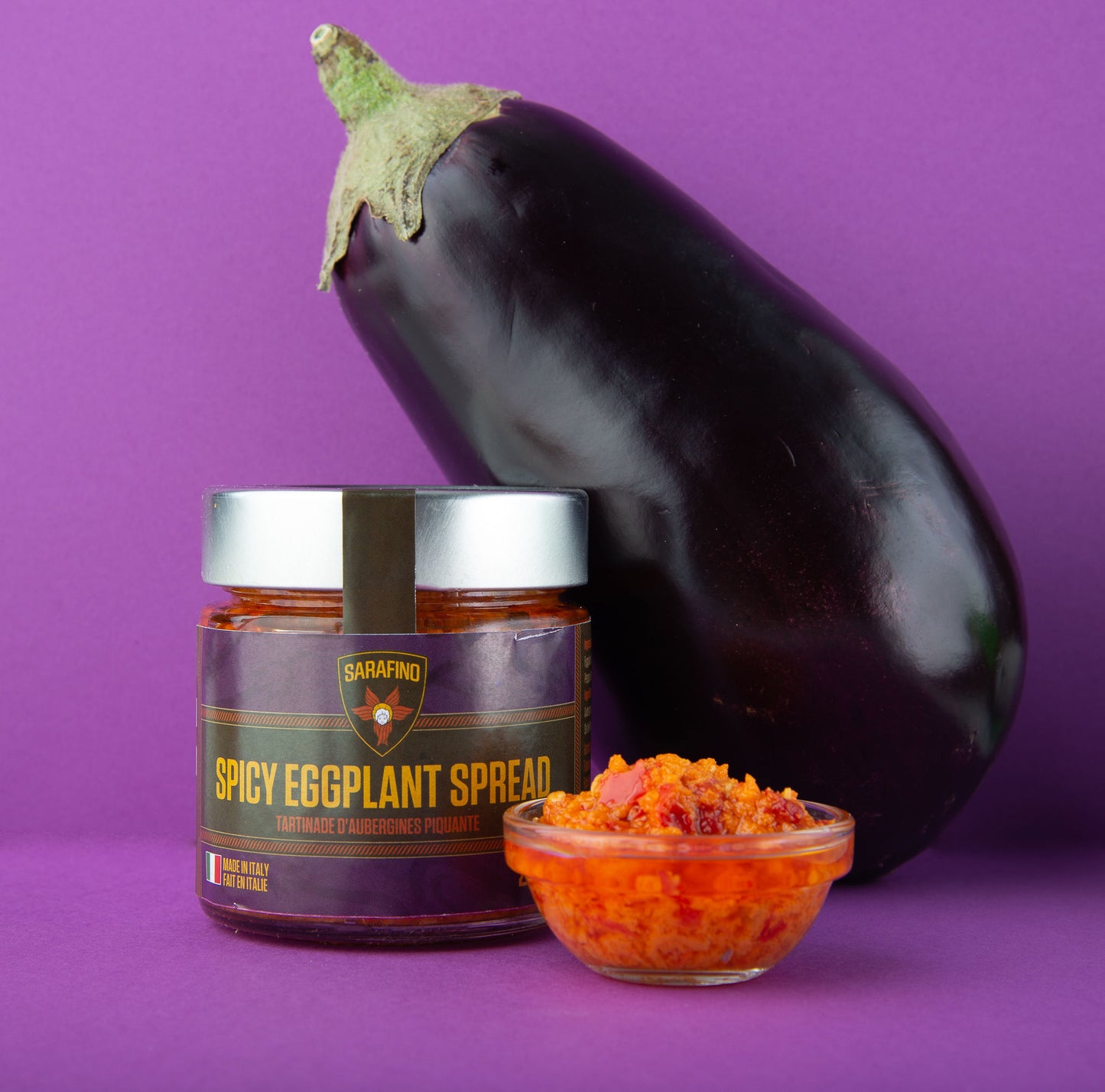 Spicy Eggplant & Olive Spread
