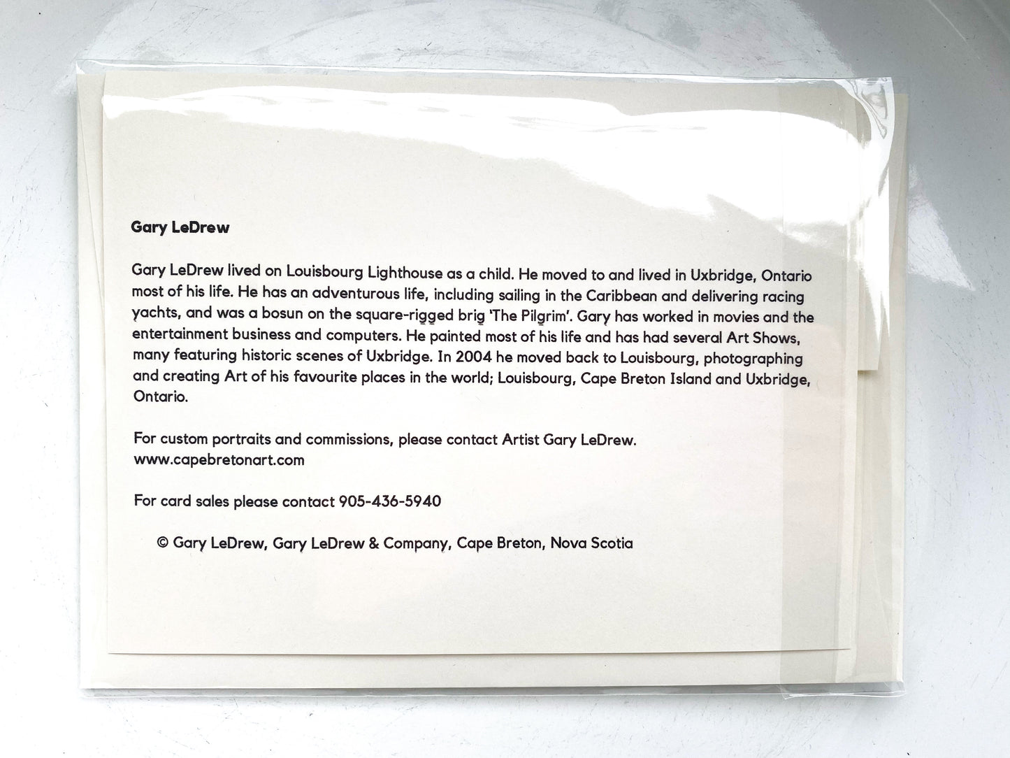 Cards - Gary LeDrew