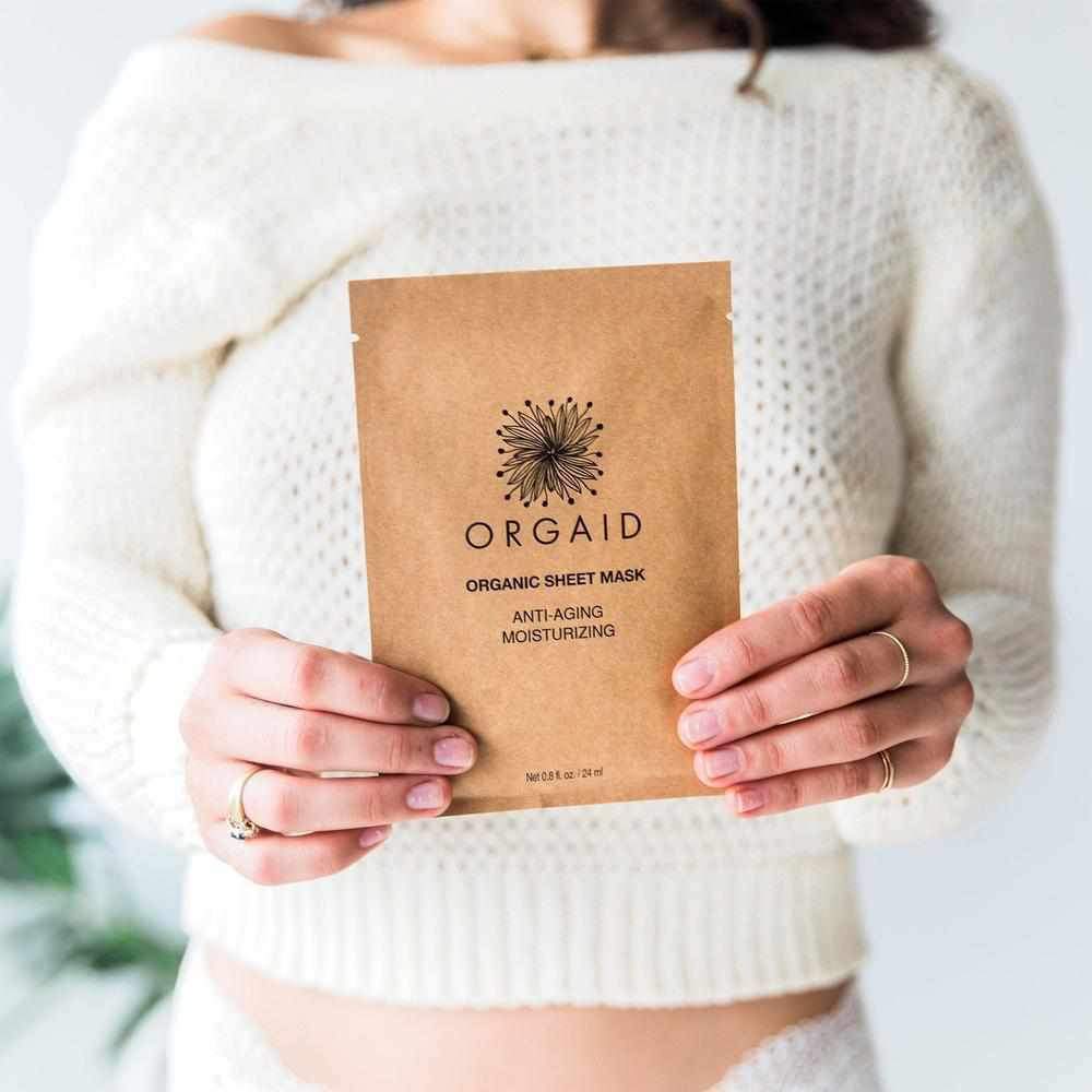 ORGANIC SHEET MASK | ANTI-AGING & MOISTURIZING