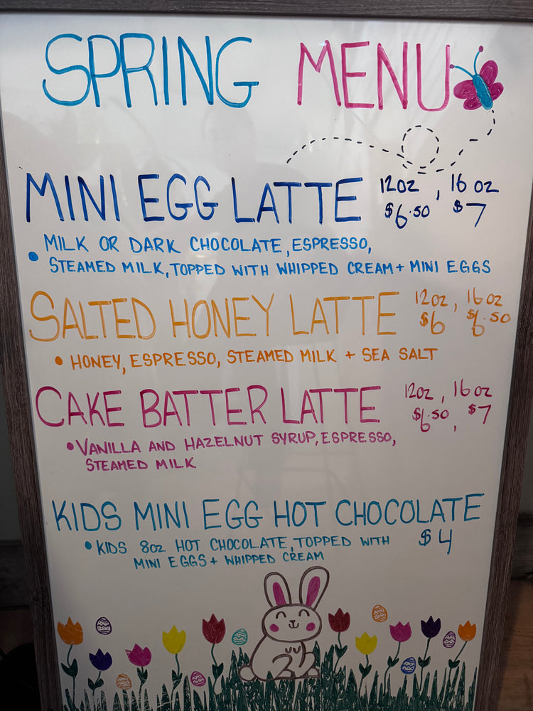 SPRING MENU