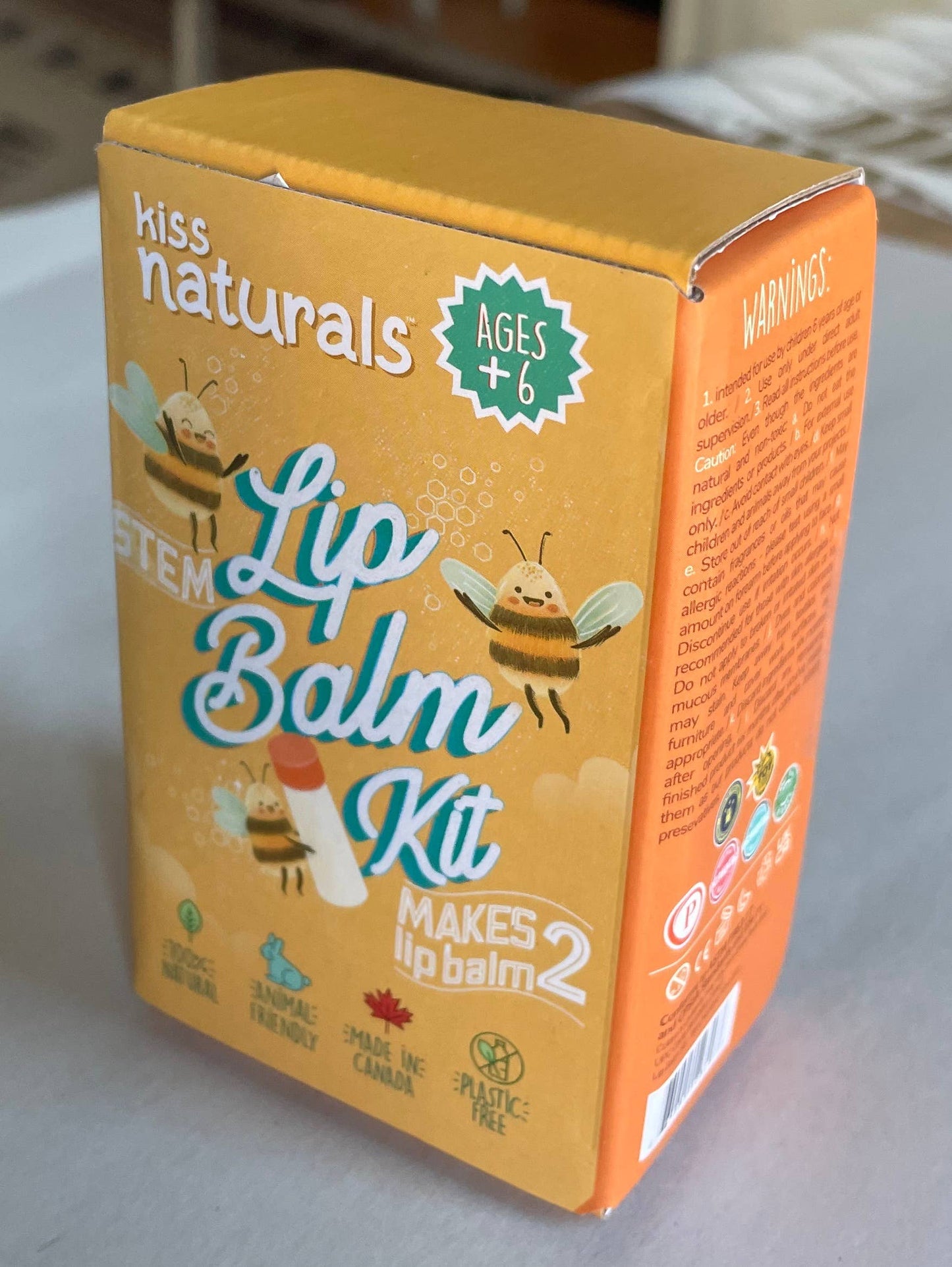 Mini Lip Bam making Kit -Makes 2 - 95% plastic free