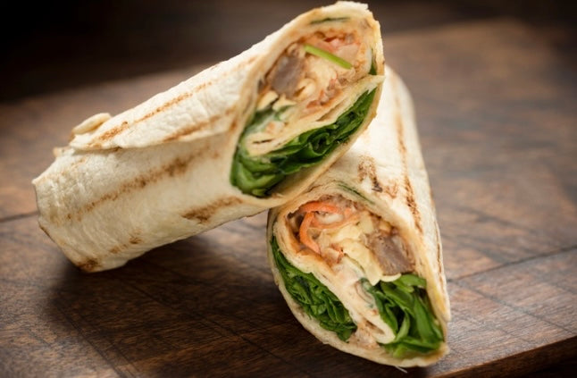 Chicken Wrap or Bowl + Soup