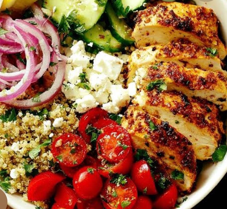 Greek Chicken Power Bowl