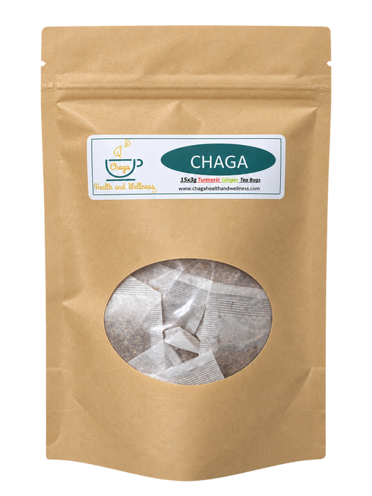 Chaga Turmeric Ginger Black Pepper Tea