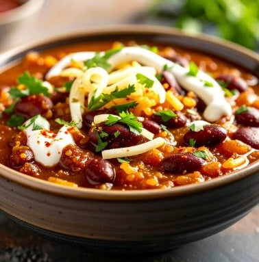 Chili + Cornbread