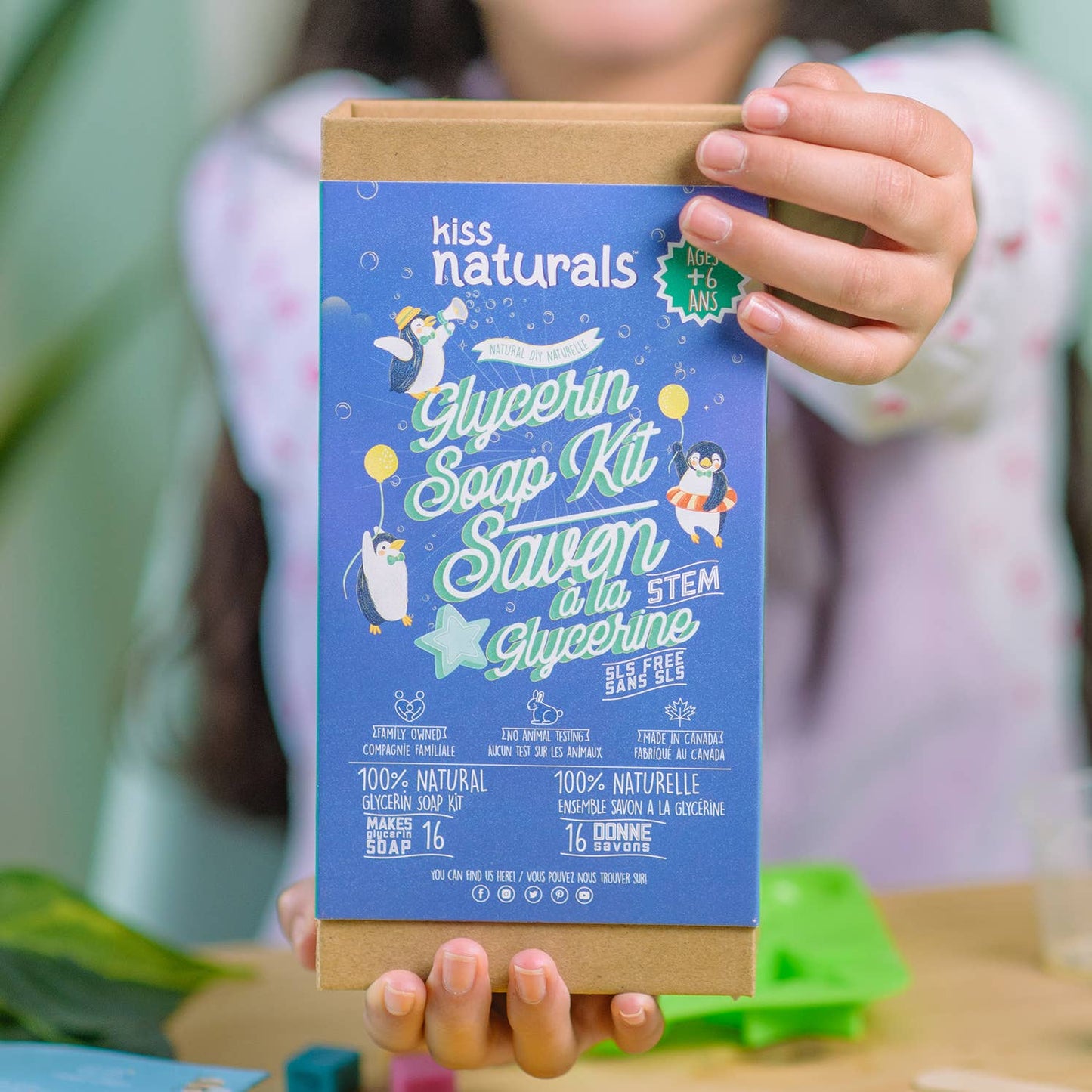 Kiss Naturals DIY Glycerin Soap Kit (Kids)