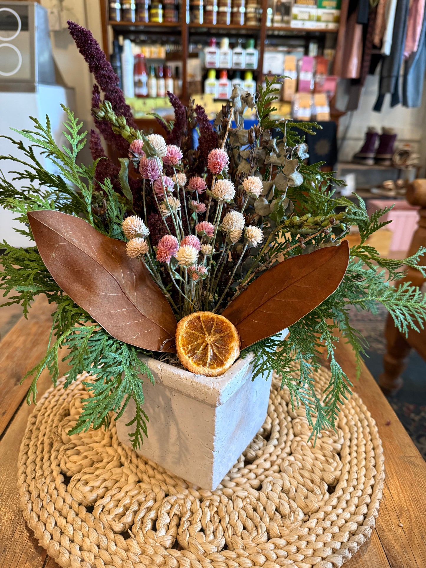 Dried Flower Arrangement