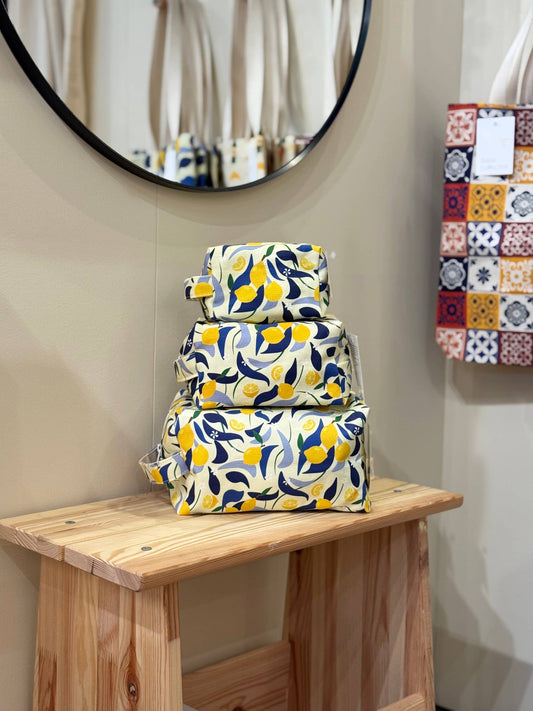 Makeup Bag- Lemons