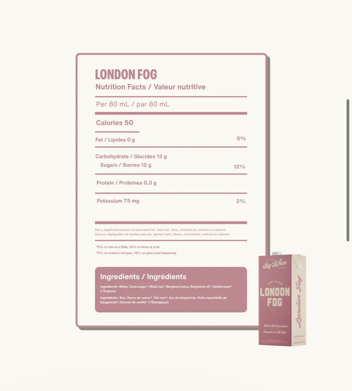 London Fog Concentrate