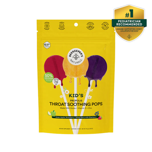 KID’S THROAT SOOTHING LOLLIPOPS