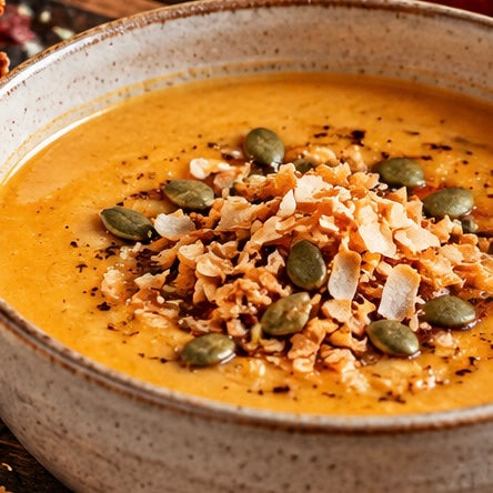 Pear + Gouda Grilled Cheese with Butternut Squash + Apple Soup