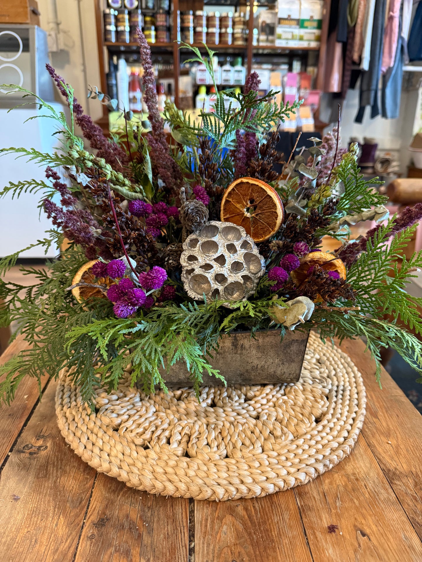 Dried Flower Arrangement