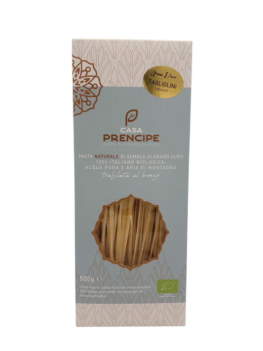 TAGLIOLINI, DURUM WHEAT PASTA ORG.