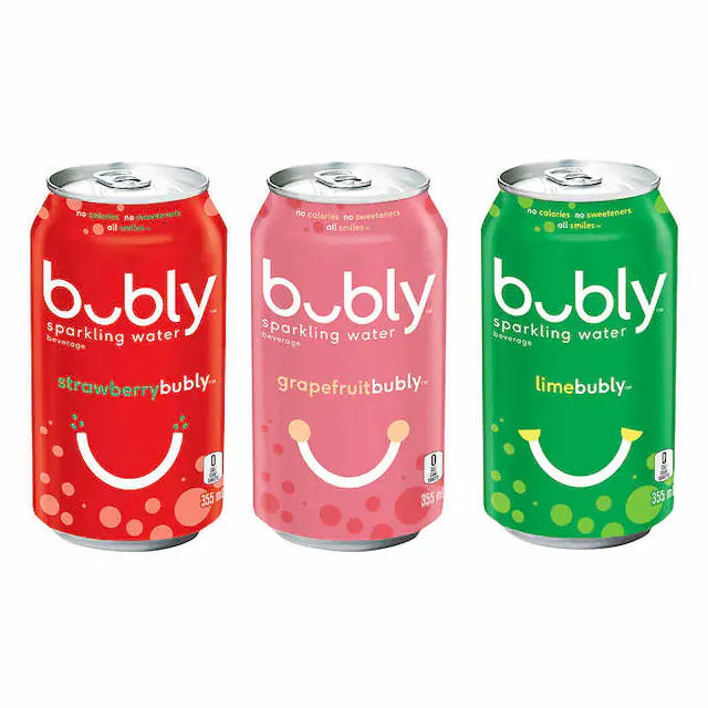 Bubbly Sparkling Water Beverage
