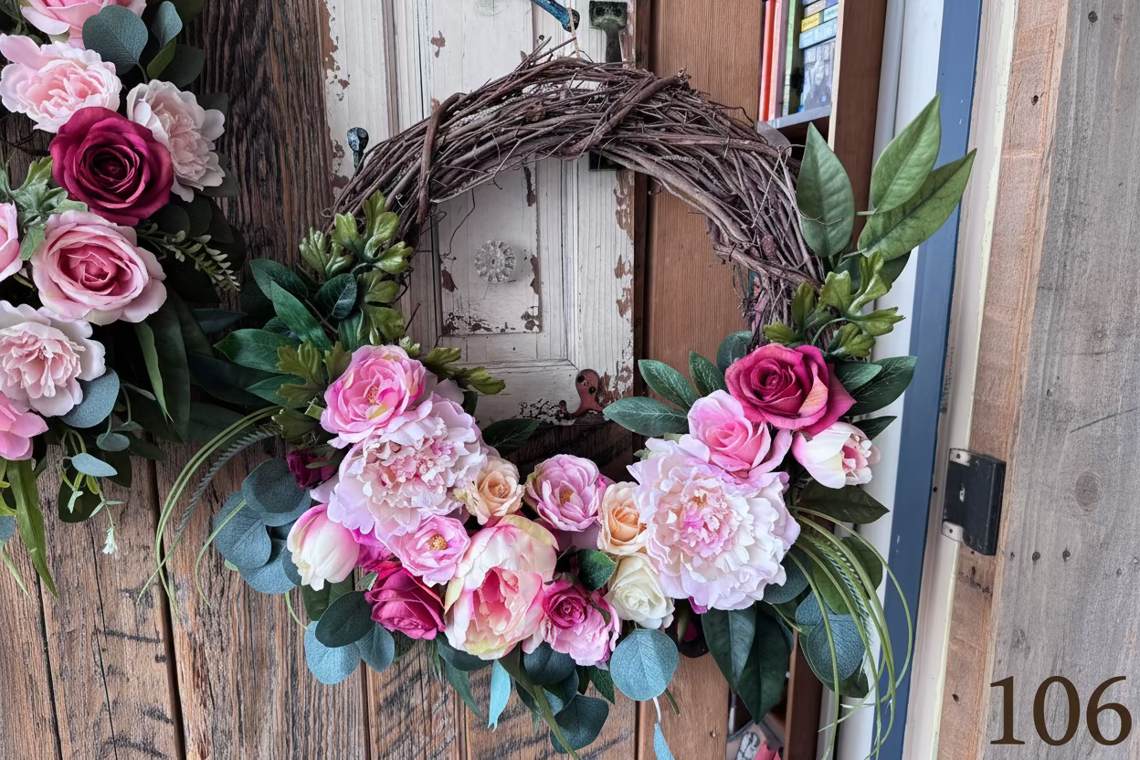Spring Wreaths by Judith