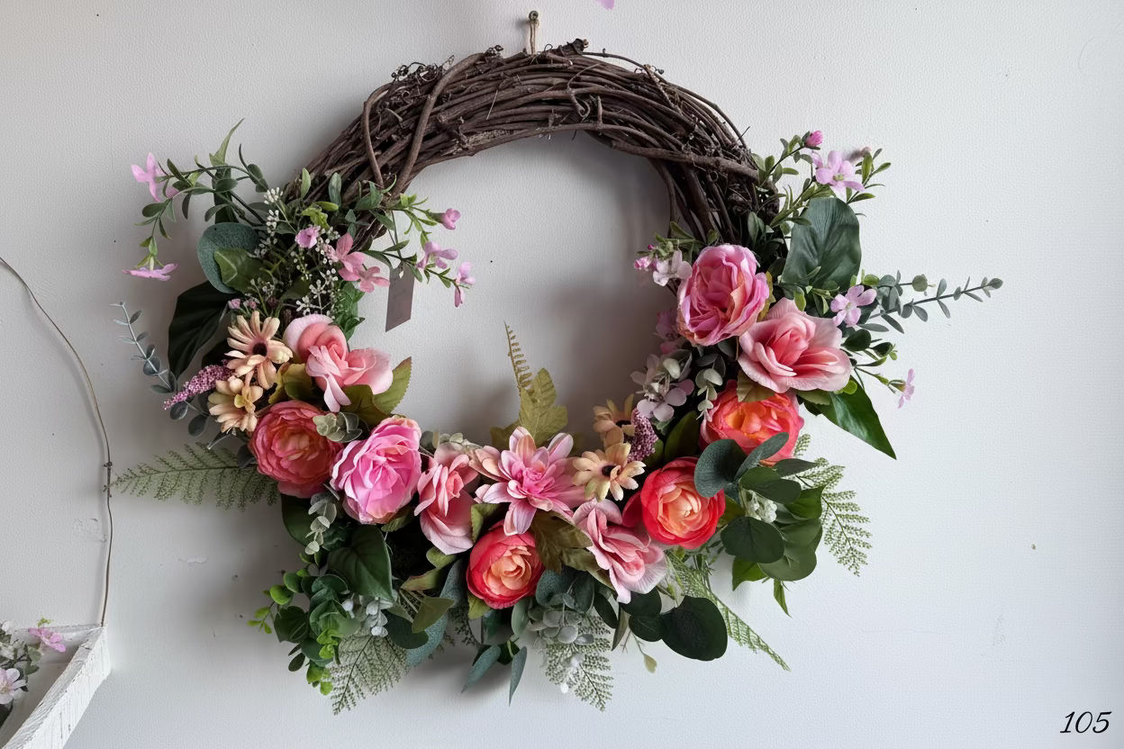 Spring Wreaths by Judith