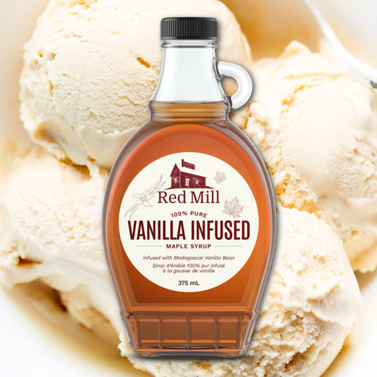 All Natural Ontario Vanilla Infused Maple Syrup 375ml