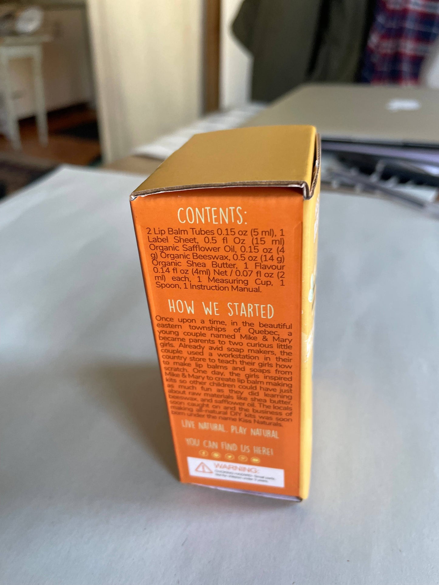 Mini Lip Bam making Kit -Makes 2 - 95% plastic free