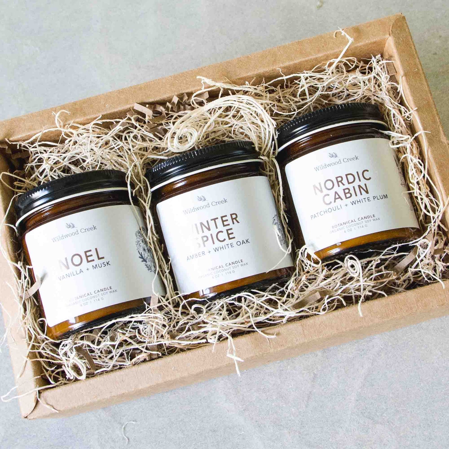 Winter Candle Discovery Gift Box Collection- Coconut Soy