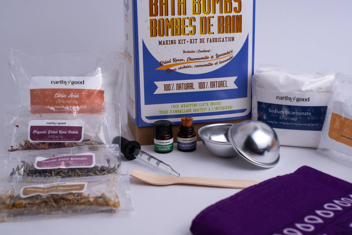 Earthy Good DIY Bath Bomb Kit (Adults)