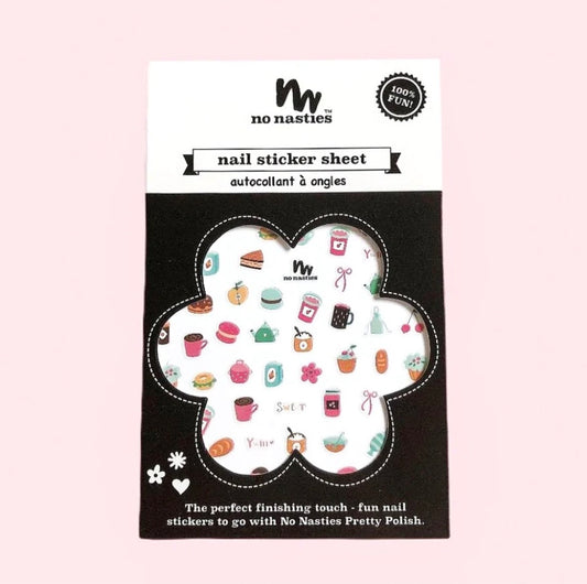 Fun Nail Stickers | Tea Time