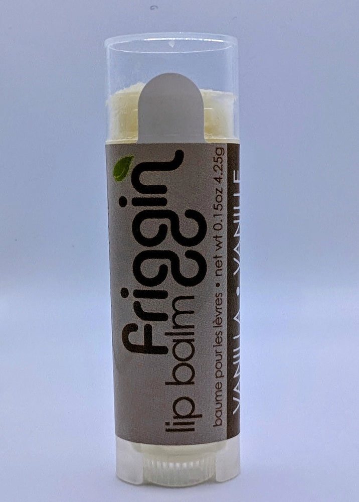 friggin' vanilla lip balm